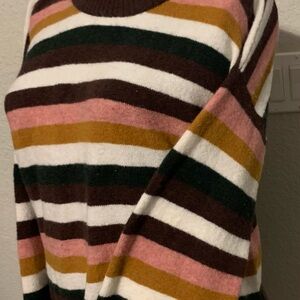 Madewell Striped Sweater- size small